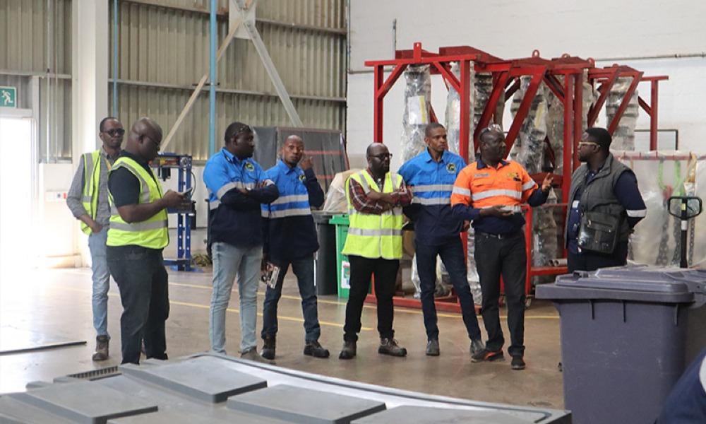 Visite de la délégation de KCC